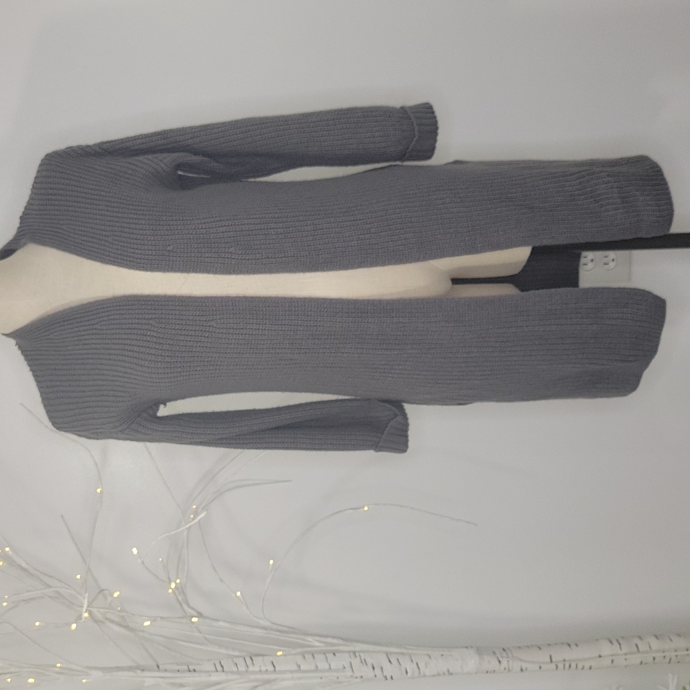 Forever 21 Gray Duster Cardigan Sweater SZ S   3/$15